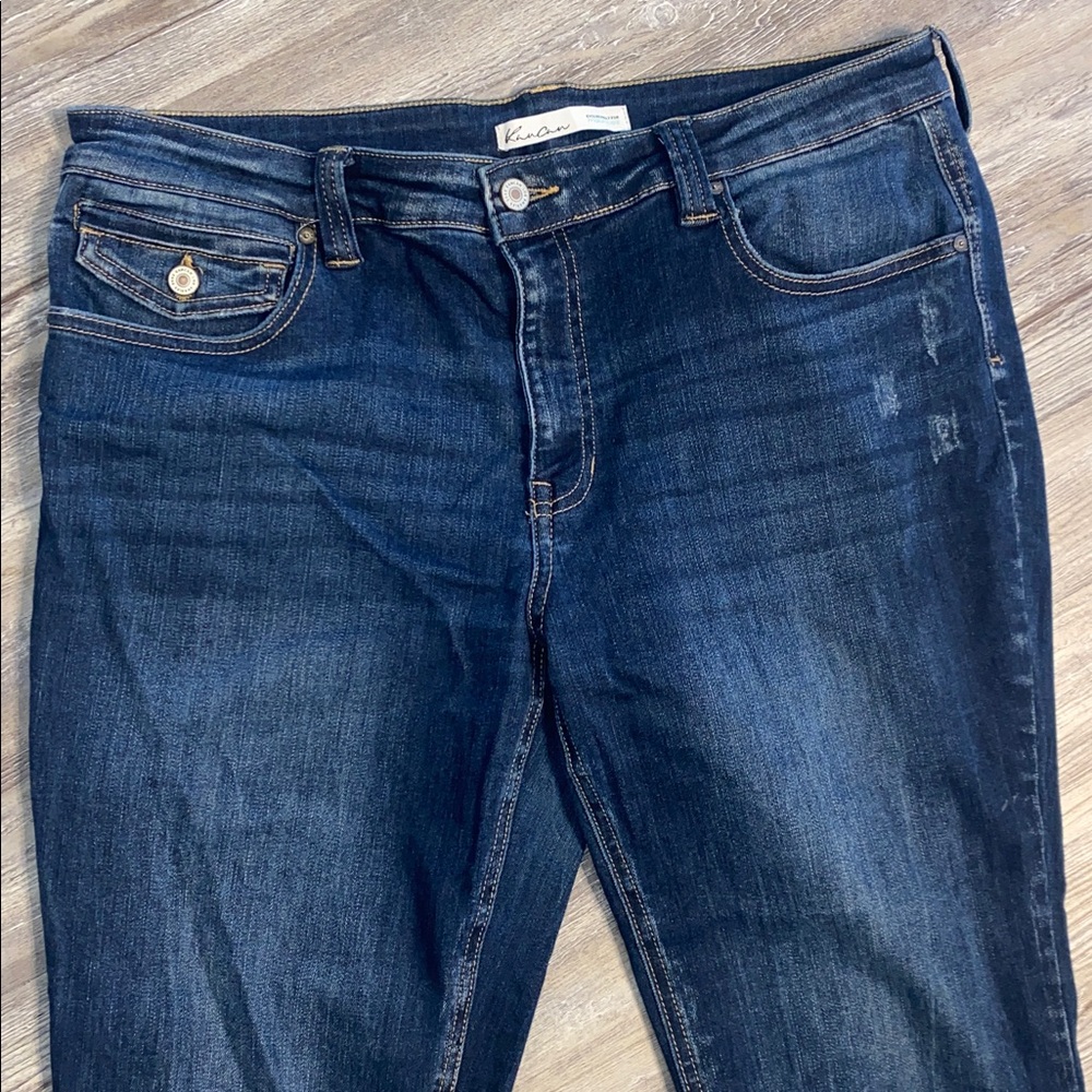 EUC KANCAN x MAURICES Stretch Denim Flares 32 - Picture 2 of 10
